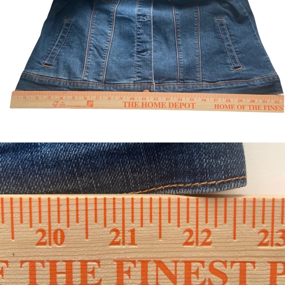 New with Tags | Jessica Simpson Denim Jacket XL - Picture 11 of 13